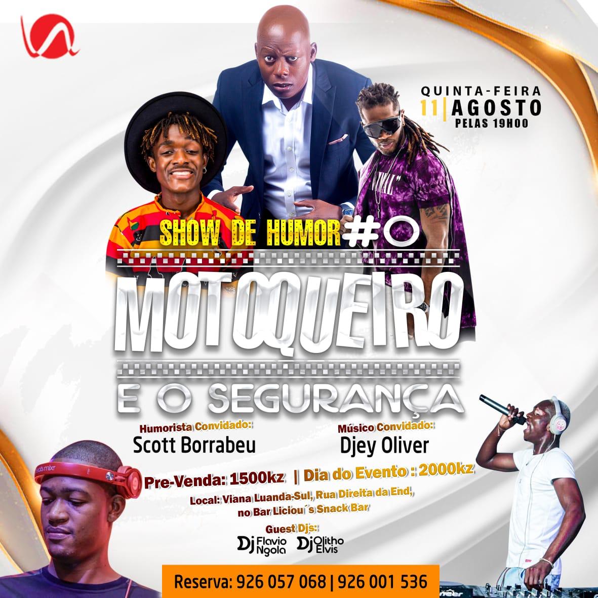 Show De Humor # O Motoqueiro E O Segurança
