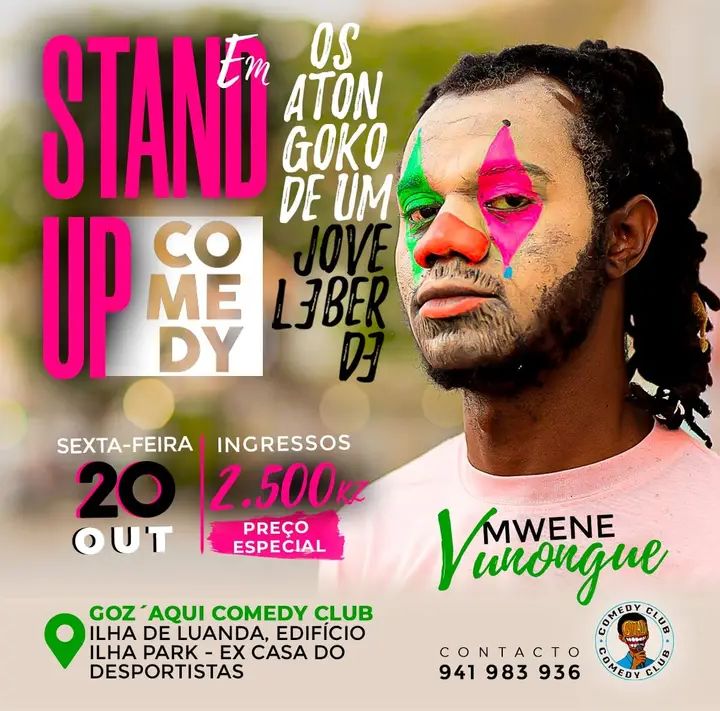 Stand Up Comedy Em Os Atongoko De Um Jovem Leberde